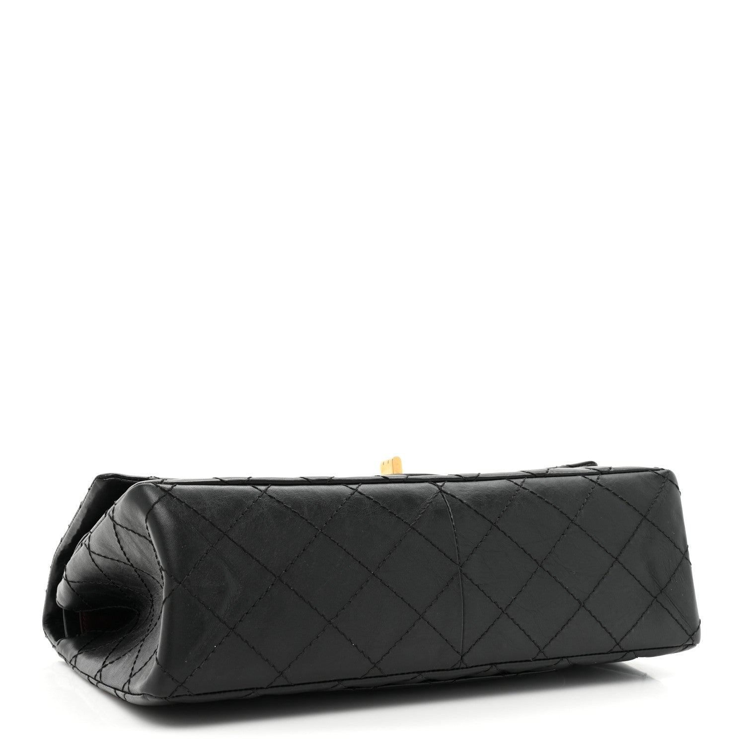 Chanel Aged Calfskin Quilted 2.55 Reissue 226 Flap Black 4 of 12
