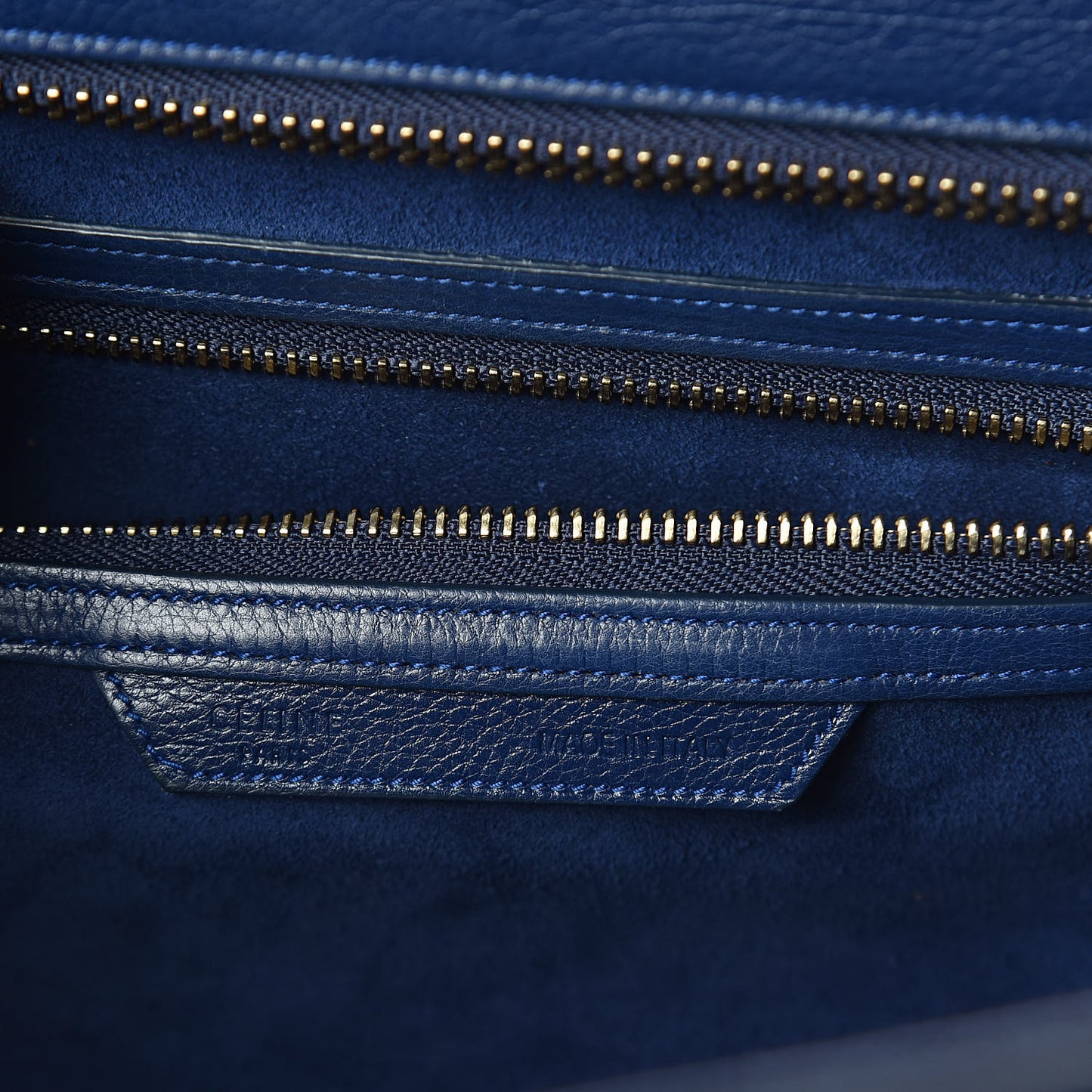 Baby Calfskin Mini Luggage Ink