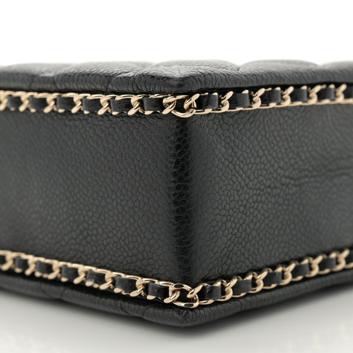 Chanel Caviar Quilted Evening Box Bag Black 10 of 10