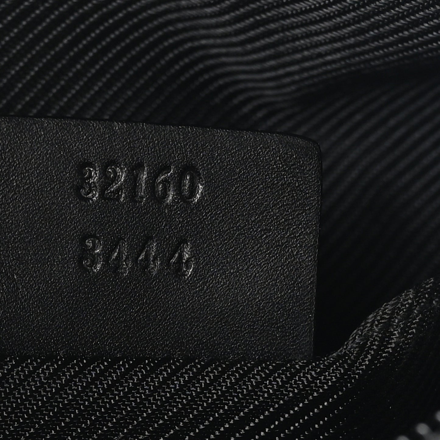 Denim Monogram Pochette Black