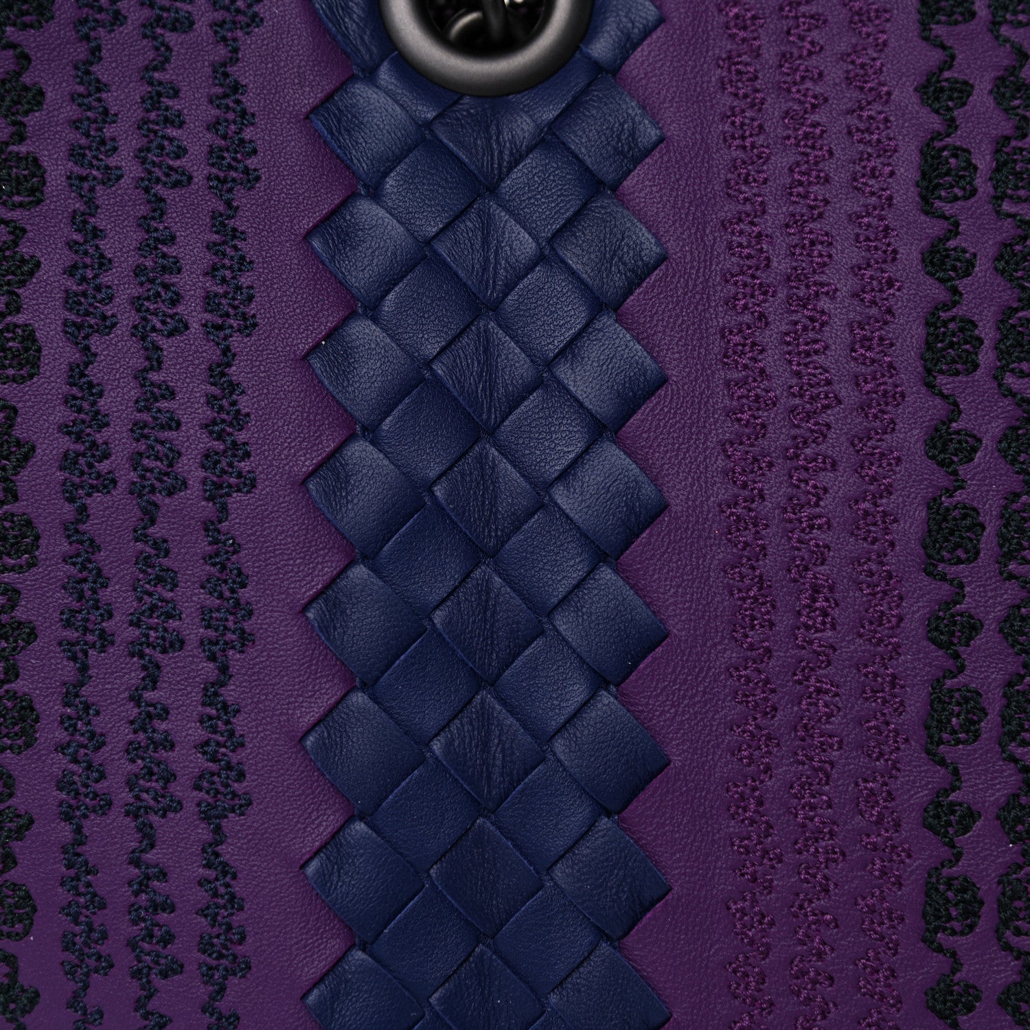 Bottega Veneta Nappa Intrecciato Medium Tote Purple 16 of 16