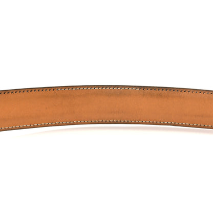 Hermes Box Chamonix 32mm H Belt 90 Black Gold 8 of 12