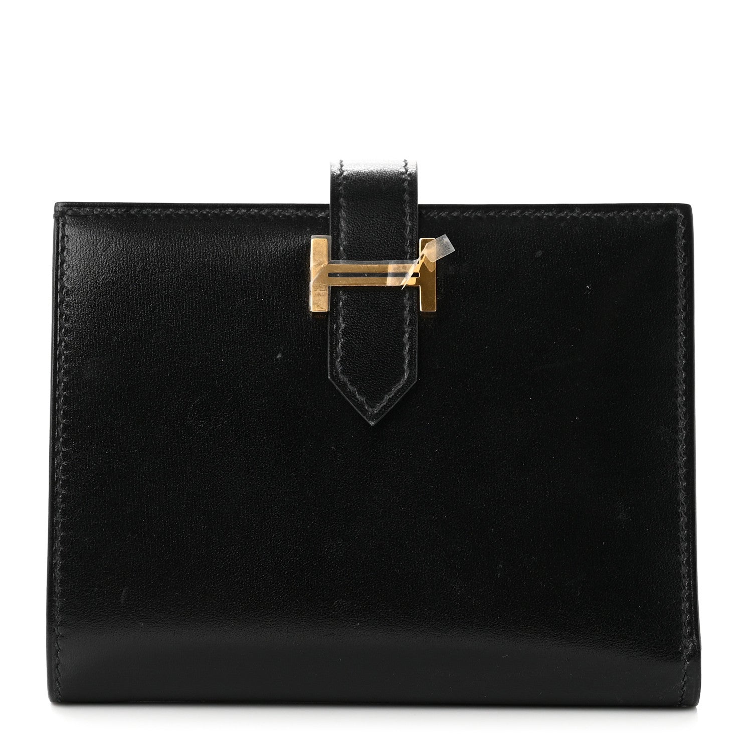 Hermes Box Bearn Compact Wallet Black 1 of 8