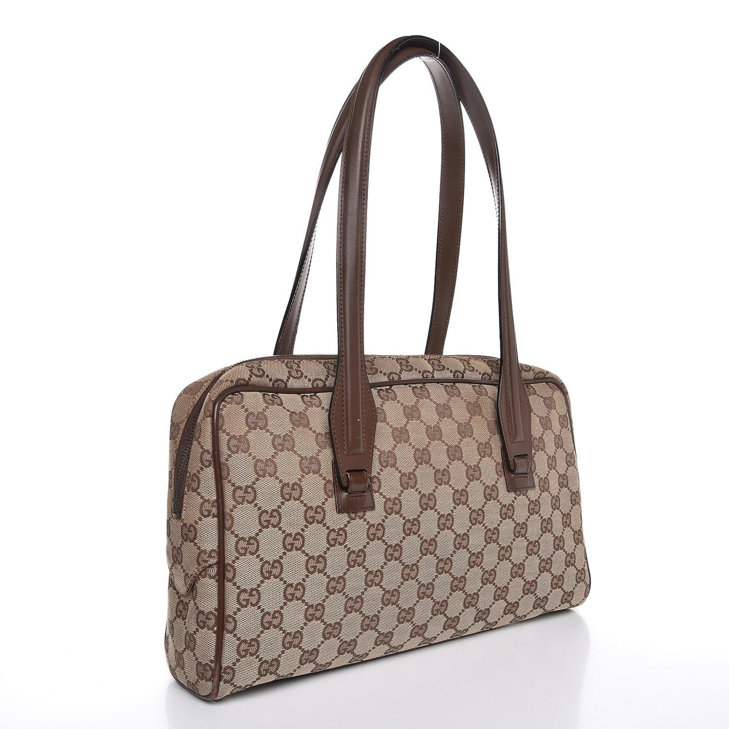 Monogram Tote Bag Brown