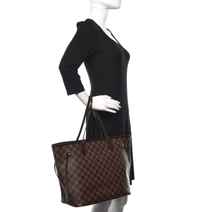 Louis Vuitton Damier Ebene Neverfull MM 2 of 14