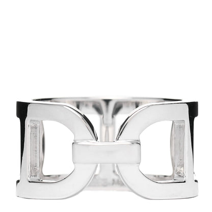 Hermes Sterling Silver MM Ever Chaine d'Ancre Ring 53 6.5 1 of 5