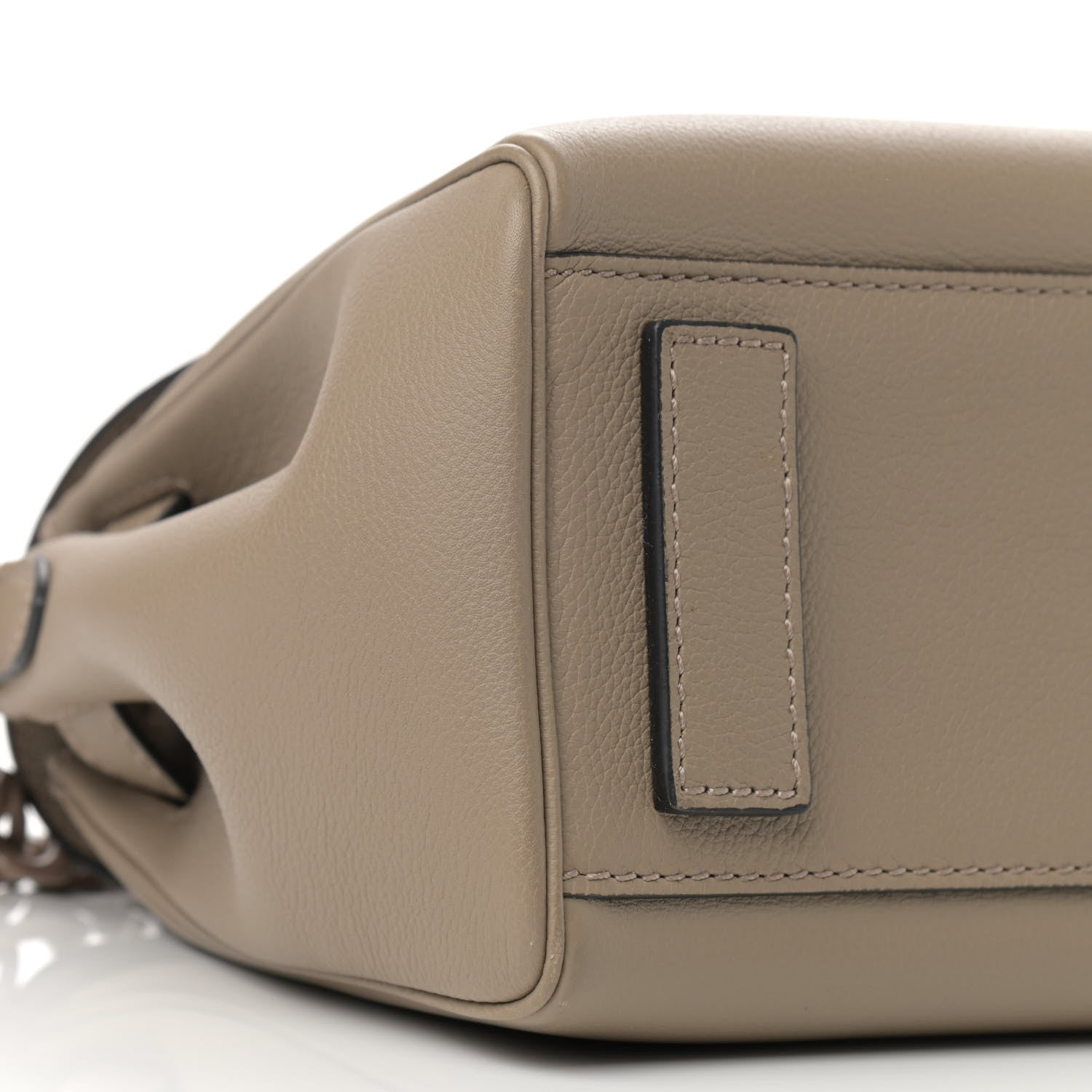 Versace Grained Calfskin Medium La Medusa Bag Taupe 7 of 10