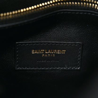 Saint Laurent Grained Calfskin Small Le 5 A 7 Soft Hobo Black 6 of 9