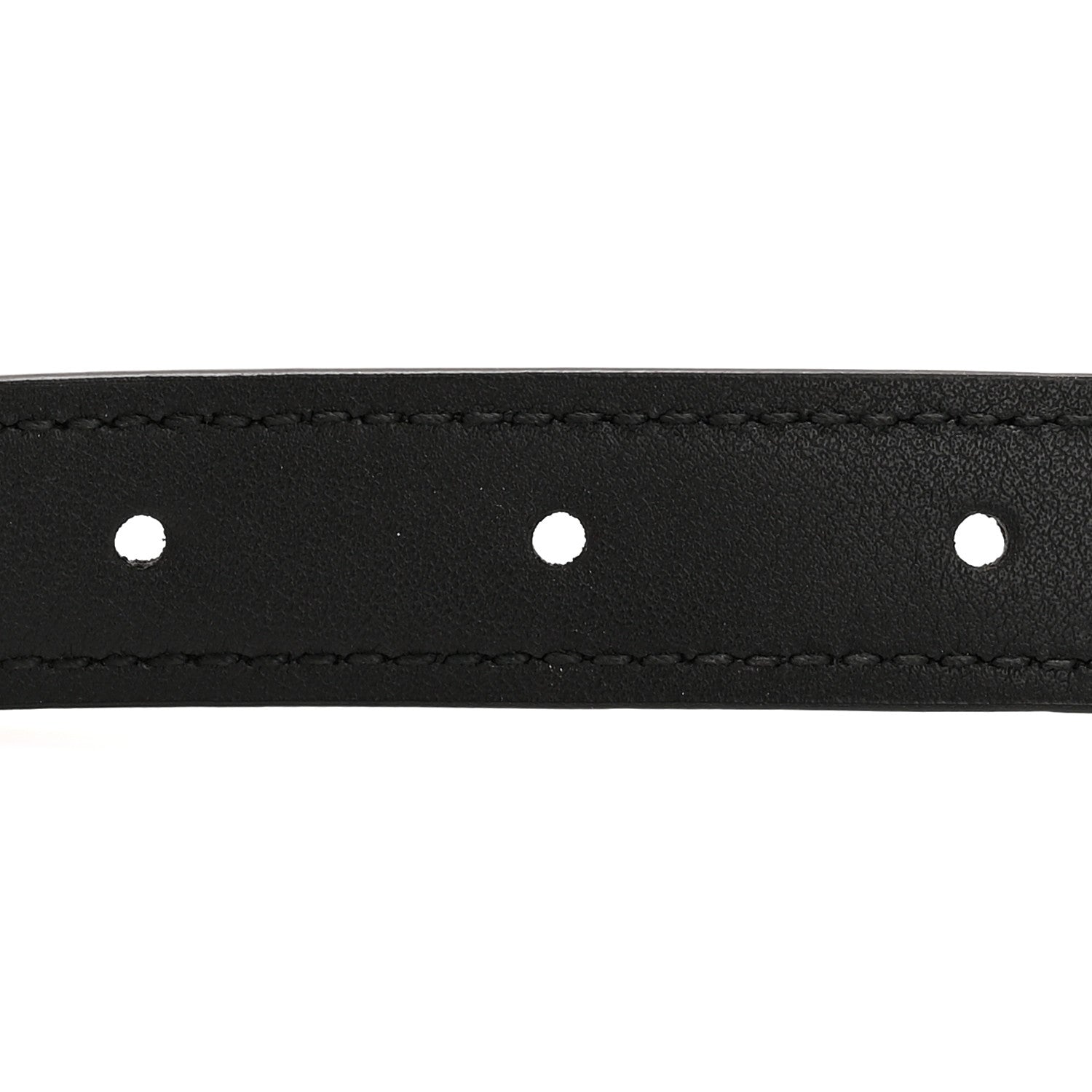 Gucci Ciny Lux Calfskin Blondie 20mm Belt 95 38 Black 4 of 8