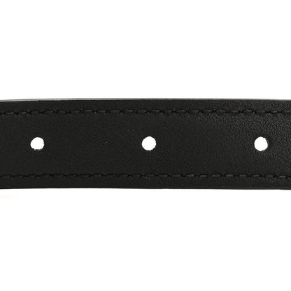 Gucci Ciny Lux Calfskin Blondie 20mm Belt 95 38 Black 4 of 8