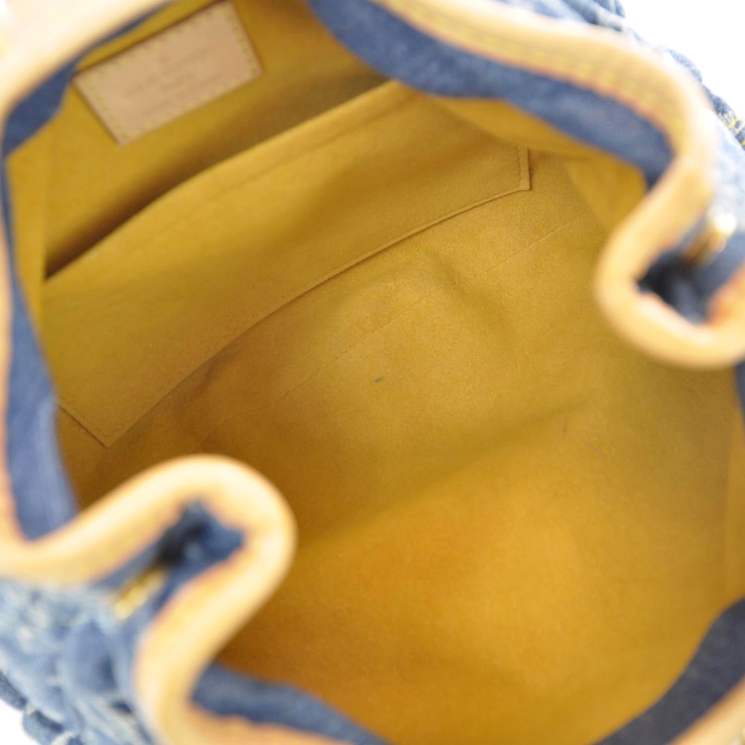 Louis Vuitton Denim Pleaty Blue 5 of 7