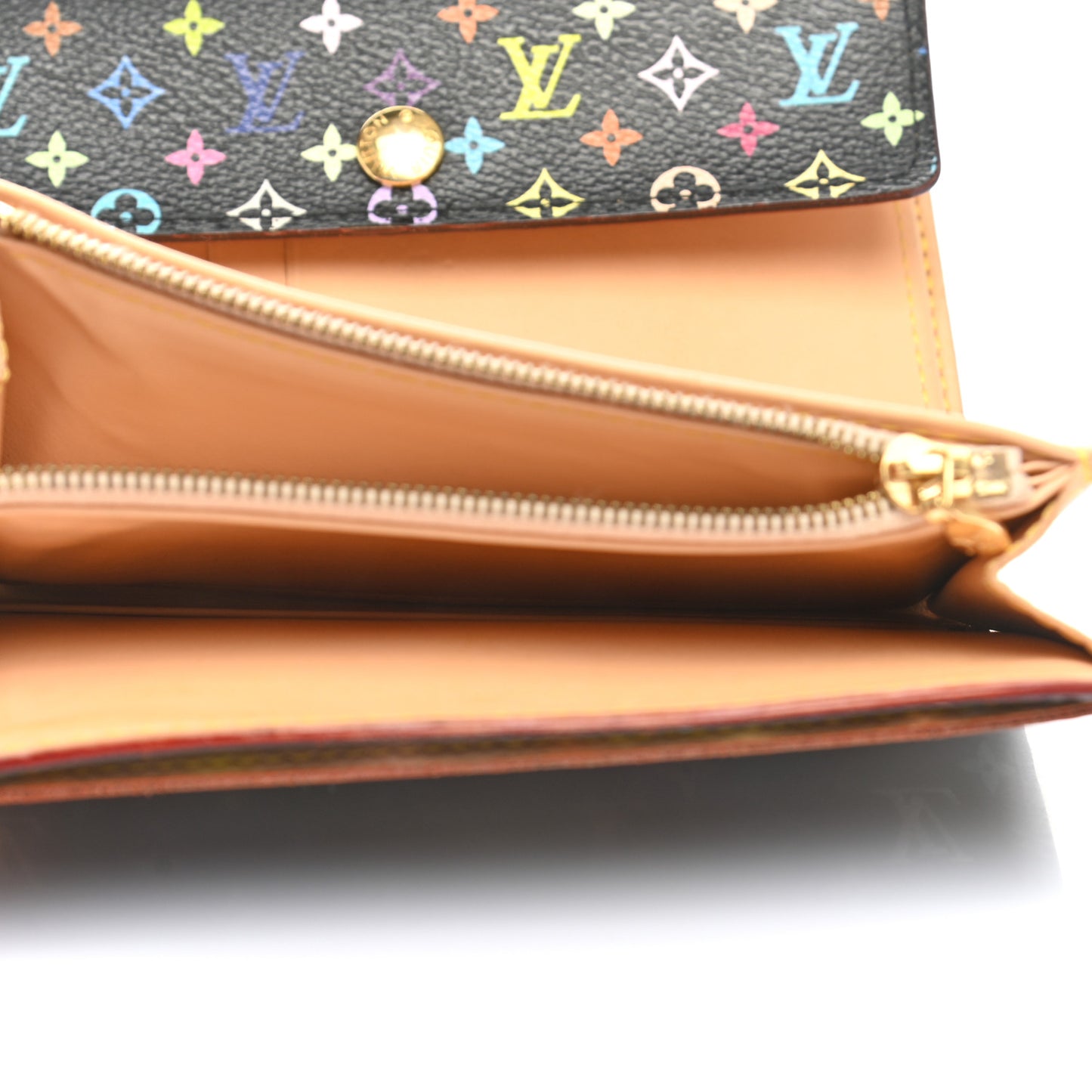 Monogram Multicolor Alexandra Wallet Black