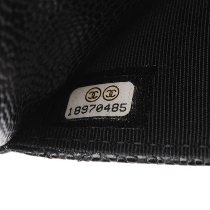 Chanel Caviar Quilted Wallet On Chain WOC Black 9 of 9
