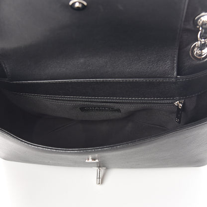 Chanel Sheepskin Quilted Vintage Mademoiselle Flap Black 4 of 9
