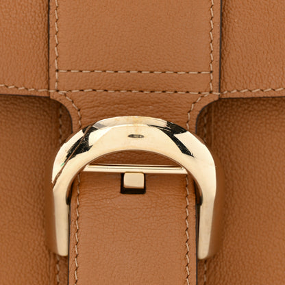 Delvaux Grained Calfskin Mini Brillant Satchel Natural 16 of 18