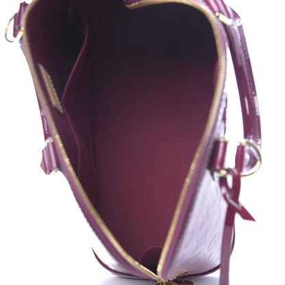 Louis Vuitton Vernis Alma PM Magenta 5 of 9