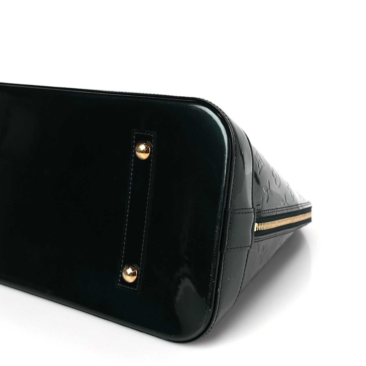 Louis Vuitton Vernis Alma GM Blue Nuit 8 of 9