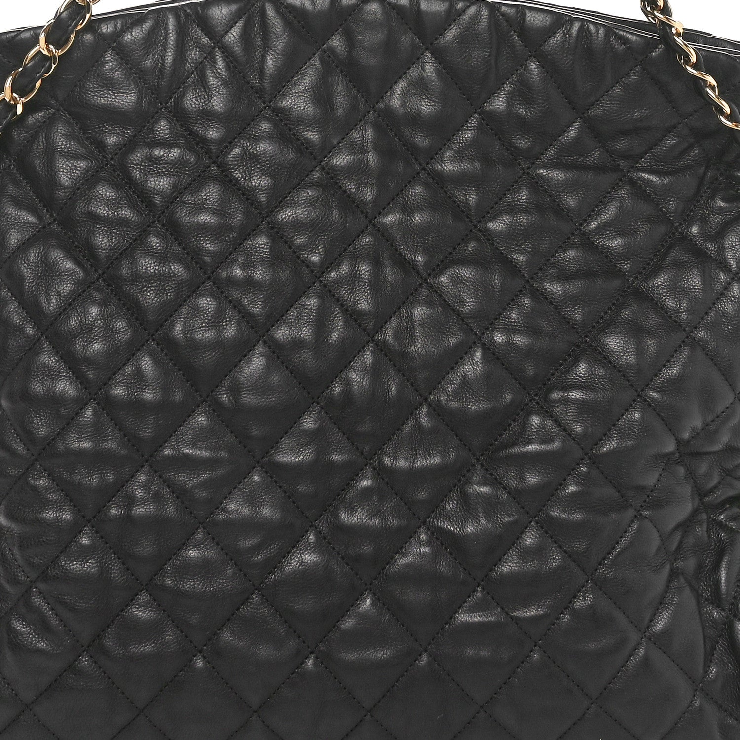 Chanel Calfskin Quilted Large Chain Me Hobo Black 8 of 10
