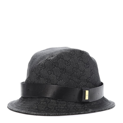 Gucci GG Monogram Bucket Hat M Black 1 of 11