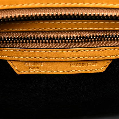 Celine Smooth Calfskin Micro Luggage Amber 7 of 31