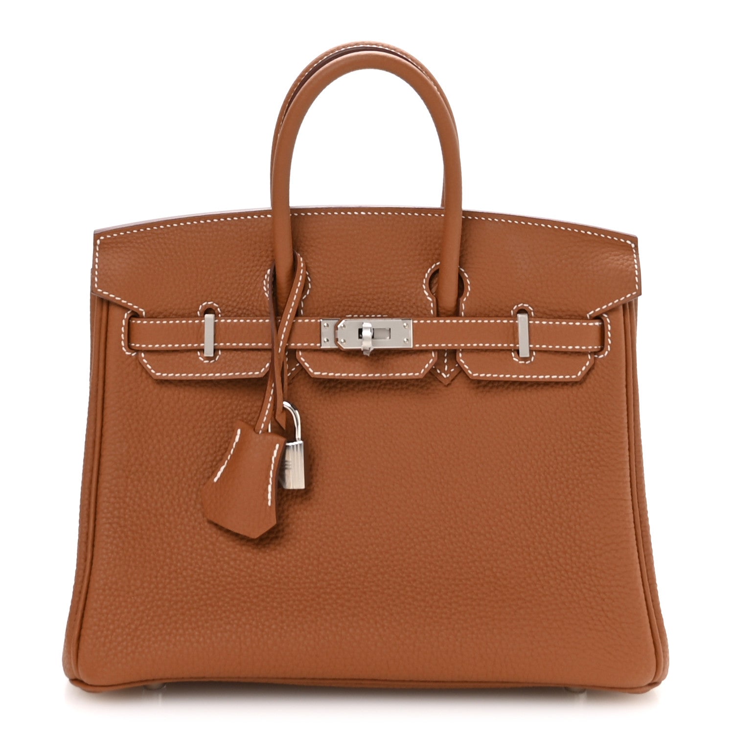 Hermes Togo Birkin 25 Gold 1 of 11