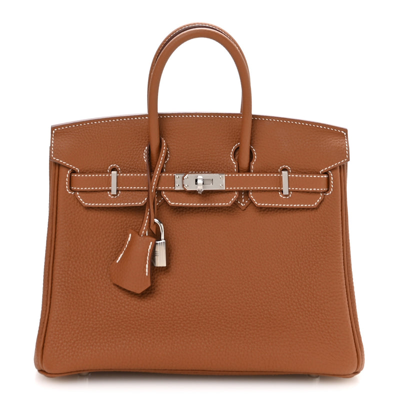 Hermès Togo Birkin 25 Gold PHW