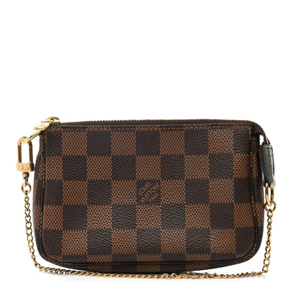 Louis Vuitton Damier Ebene Mini Pochette Accessories 1 of 7