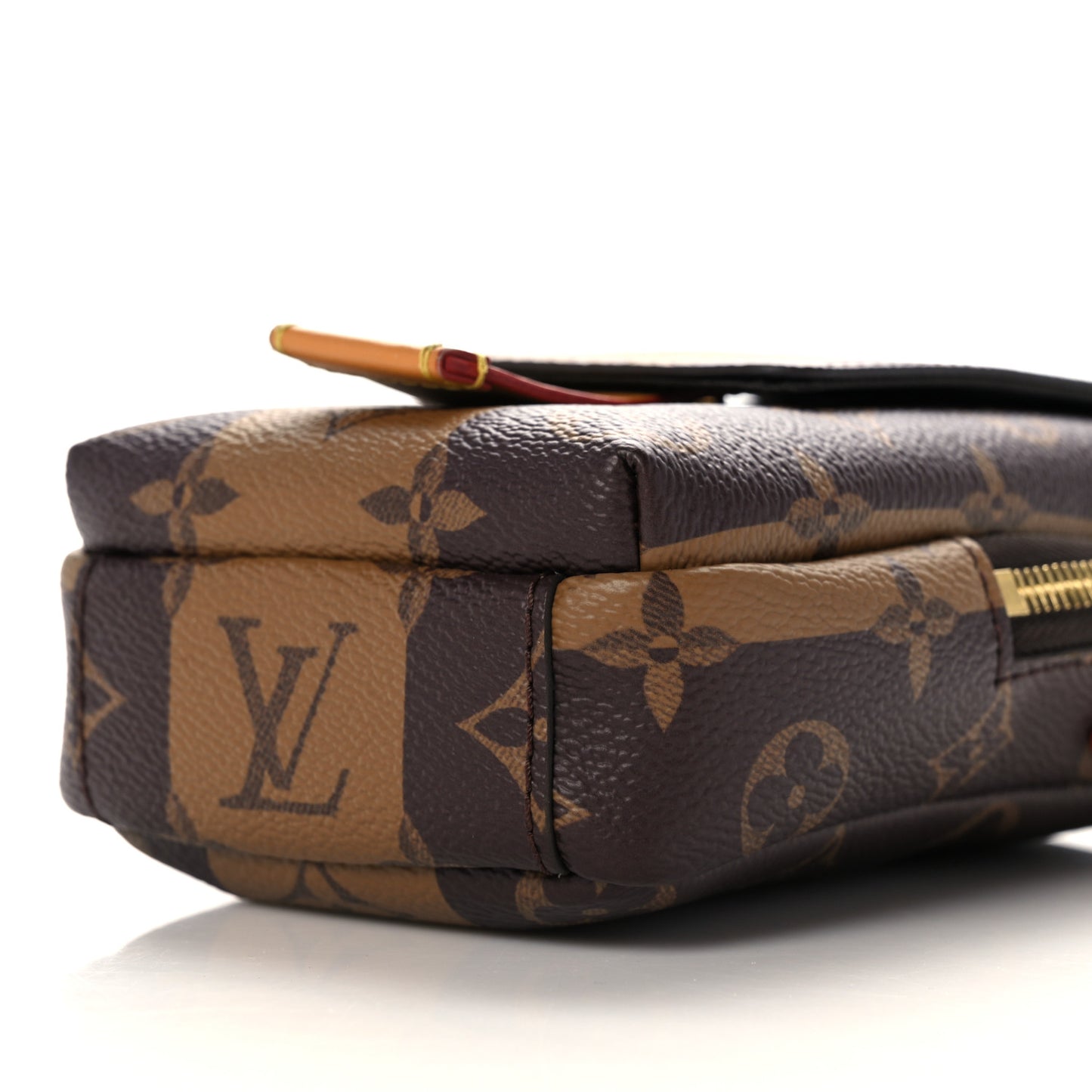 X NIGO Reverse Monogram Flat Double Phone Pouch