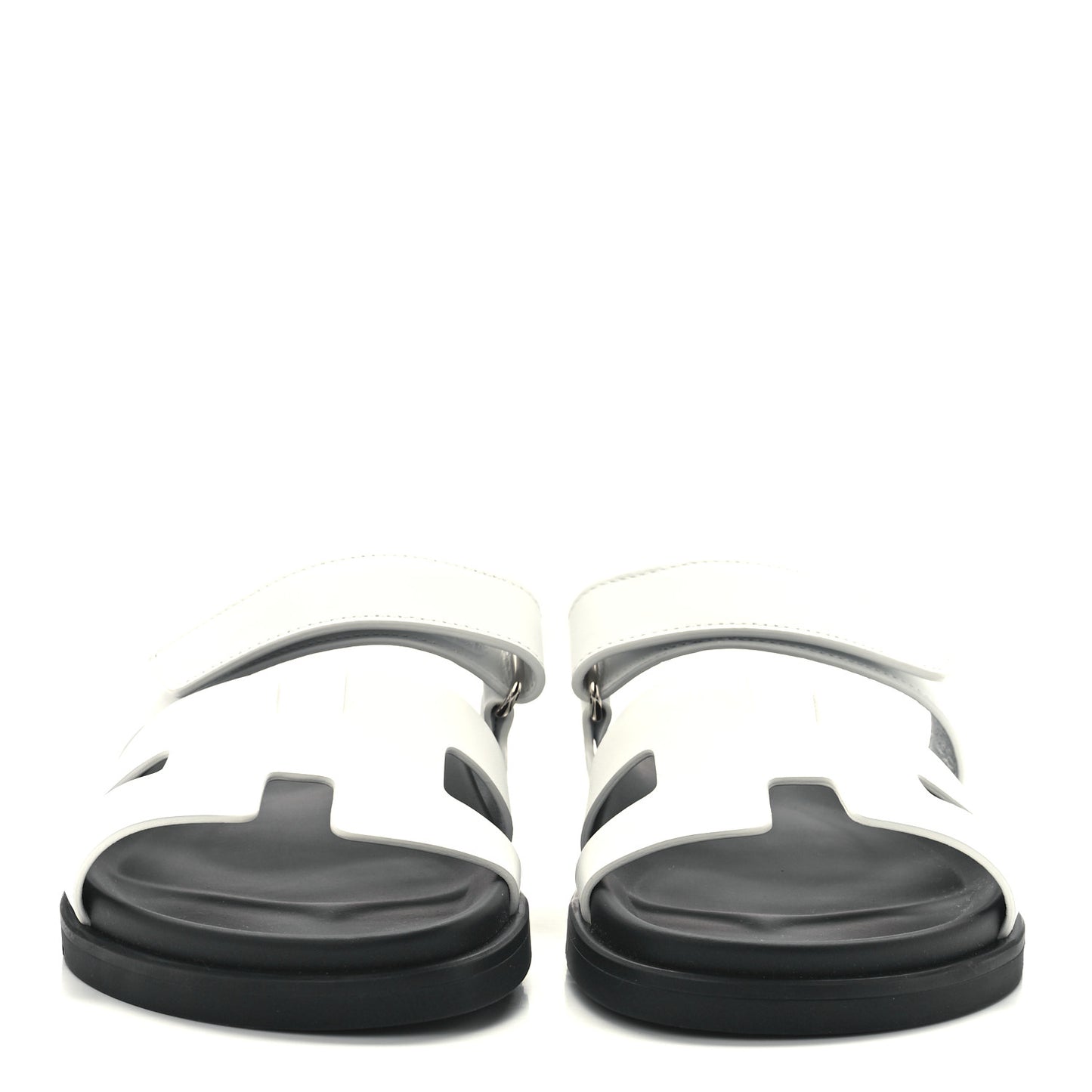 Calfskin Womens Chypre Sandals 38.5 White