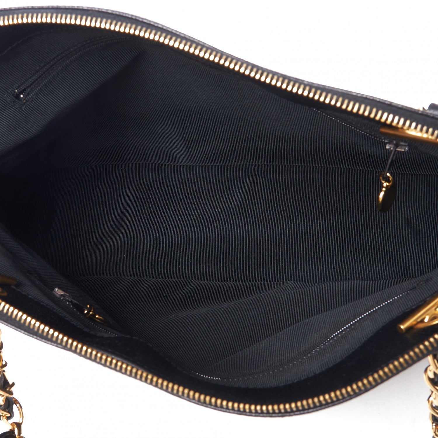 Chanel Caviar CC Shoulder Bag Black 6 of 9