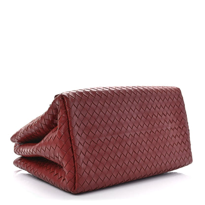 Bottega Veneta Nappa Intrecciato Small Roma Tote Red 4 of 12
