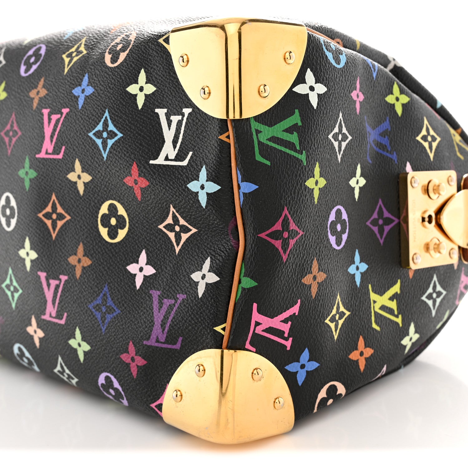 Louis Vuitton Monogram Multicolor Speedy 30 Black 10 of 12
