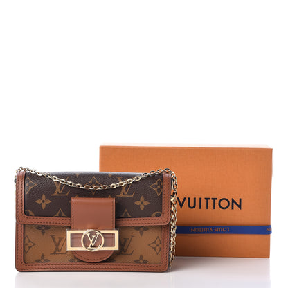 Louis Vuitton Reverse Monogram Dauphine Chain Wallet 11 of 11