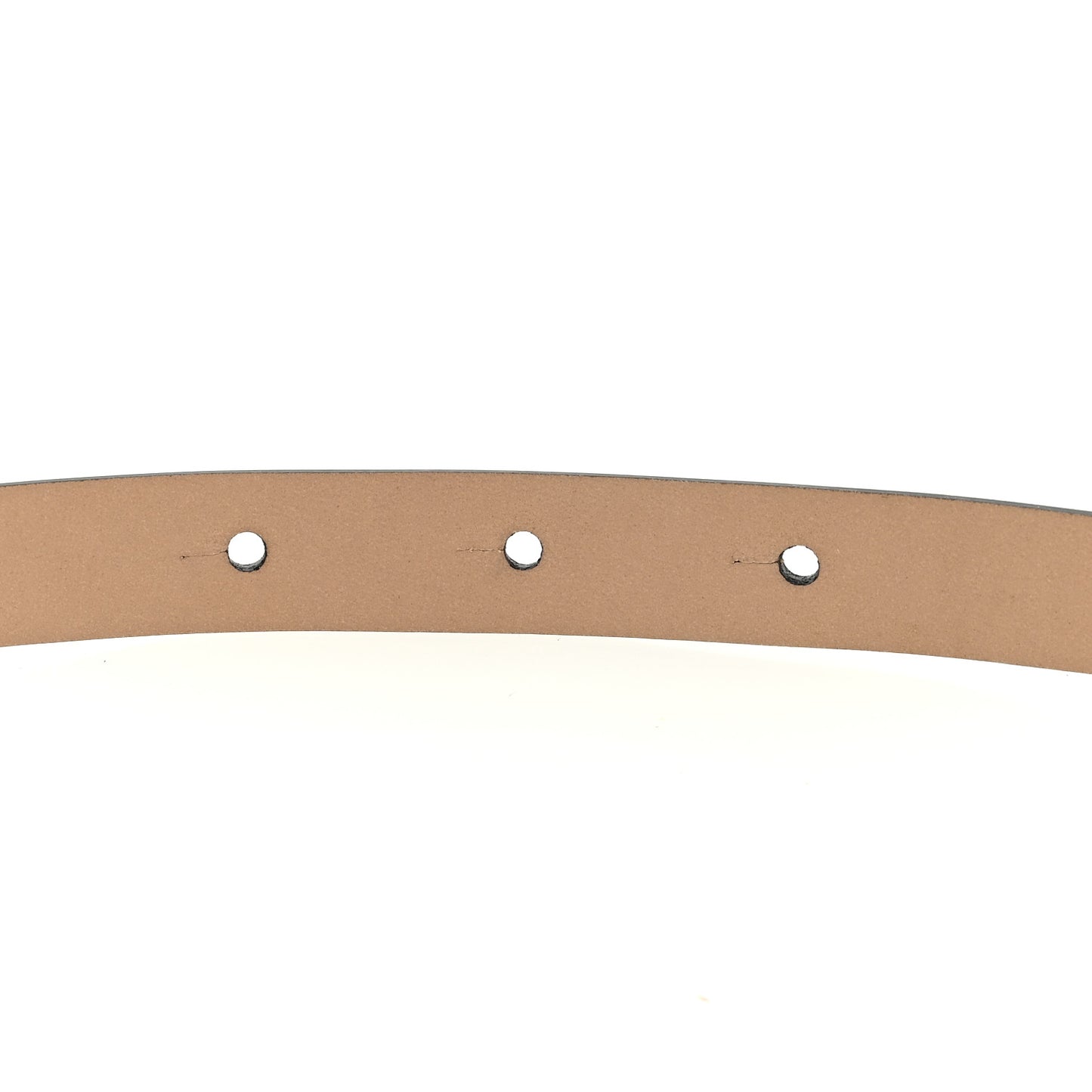 Patent CC Logo Skinny Belt 90 36 Black