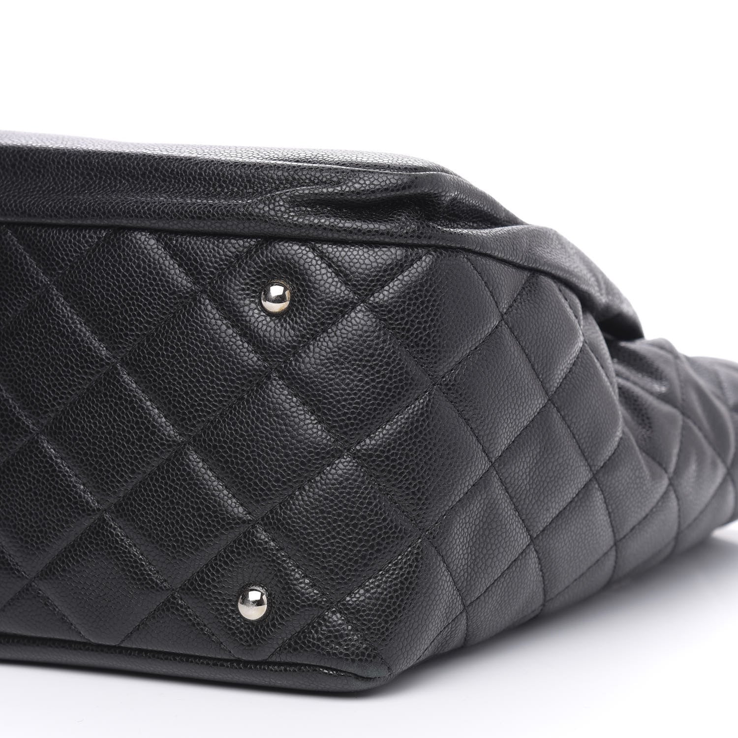 Chanel Soft Caviar Large Timeless CC Shopping Tote Black 11 of 14