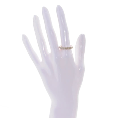 Tiffany Sterling Silver Narrow Mesh Somerset Ring 9 2 of 4