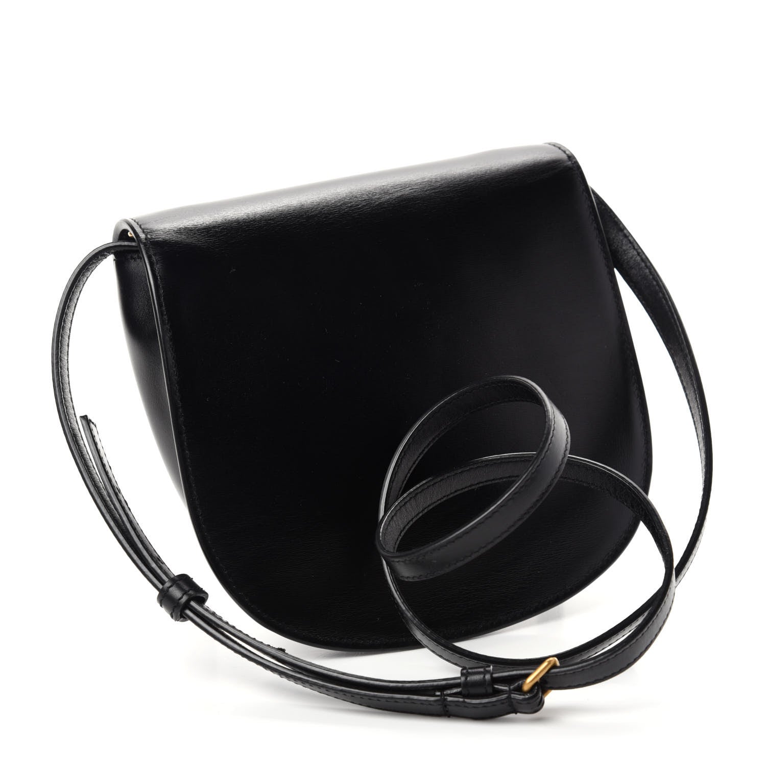 Saint Laurent Calfskin Small Datcha Satchel Bag Black 3 of 11