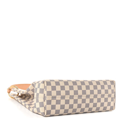Louis Vuitton Damier Azur Graceful PM Rose Ballerine 4 of 10
