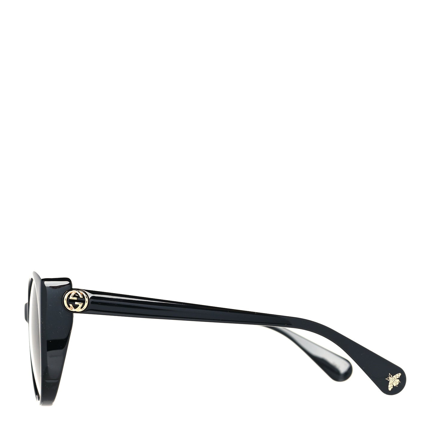 Acetate Cat Eye GG0369S Sunglasses Black