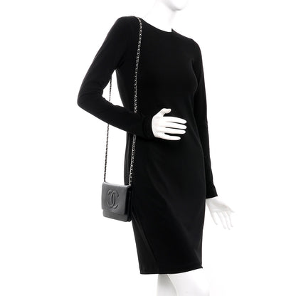 Chanel Caviar Timeless CC Wallet On Chain WOC Black 2 of 10