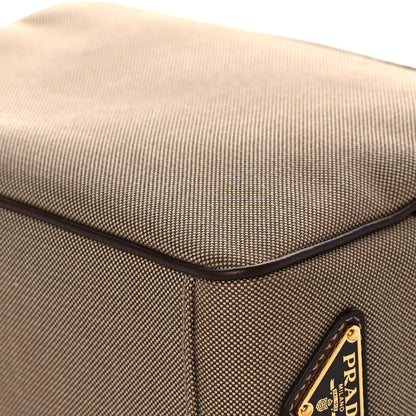 Prada Jacquard Logo Camera Bag Corda Bruciato 14 of 15