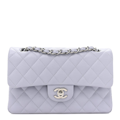 Chanel Caviar Quilted Small Double Flap Light Purple 1 of 10