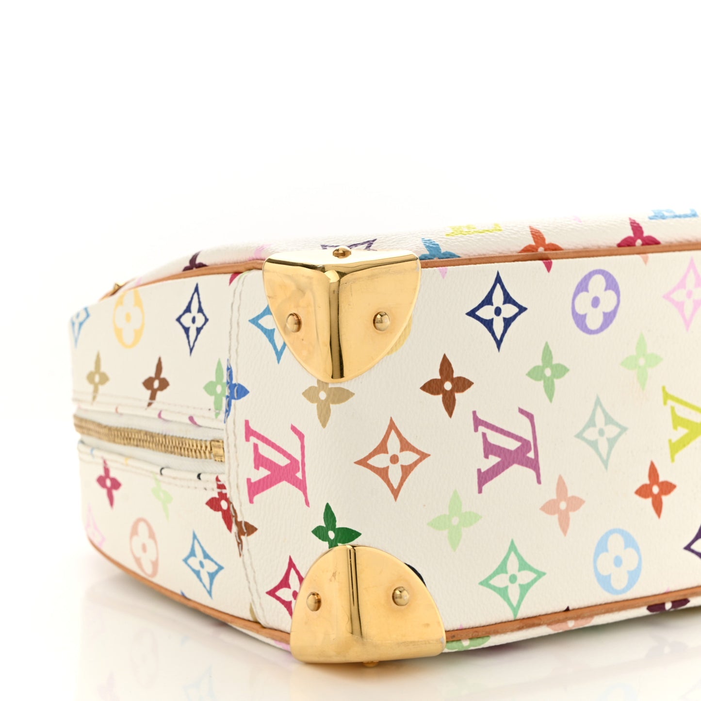 Monogram Multicolor Trouville White