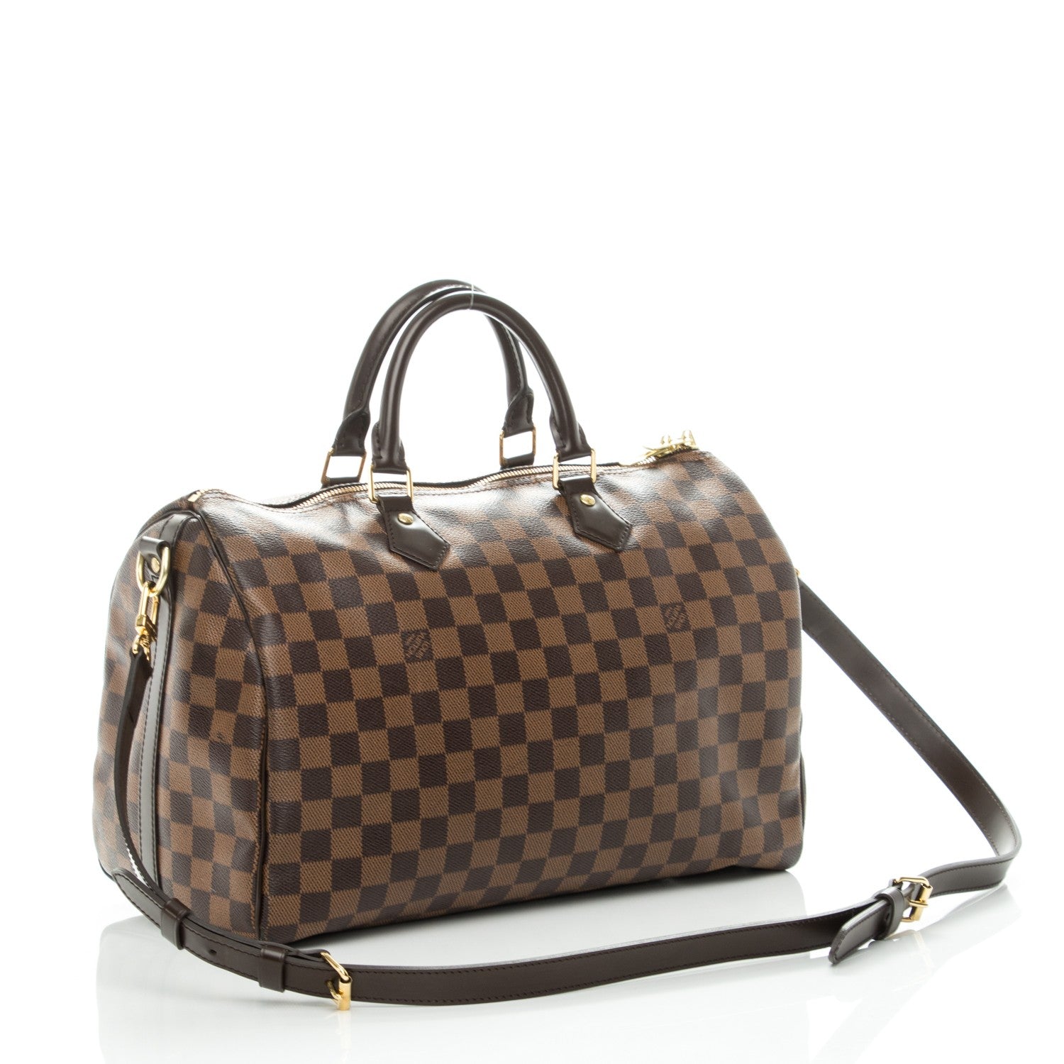 Louis Vuitton Damier Ebene Speedy Bandouliere 35 3 of 7