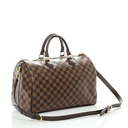 Louis Vuitton Damier Ebene Speedy Bandouliere 35 3 of 7
