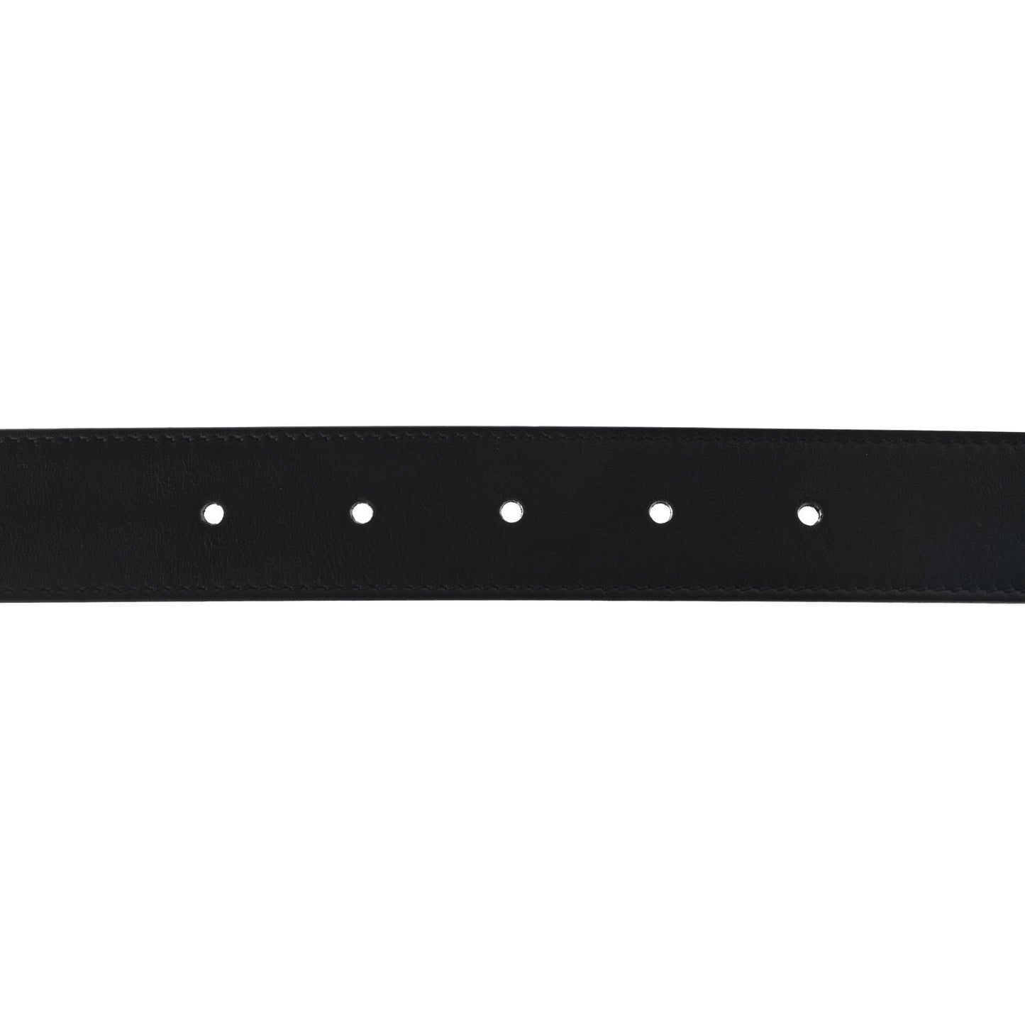 Moon Calfskin Double G 30mm Belt 120 48 Black