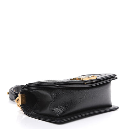 Chanel Caviar Quilted Small Boy Flap Black 3 of 10