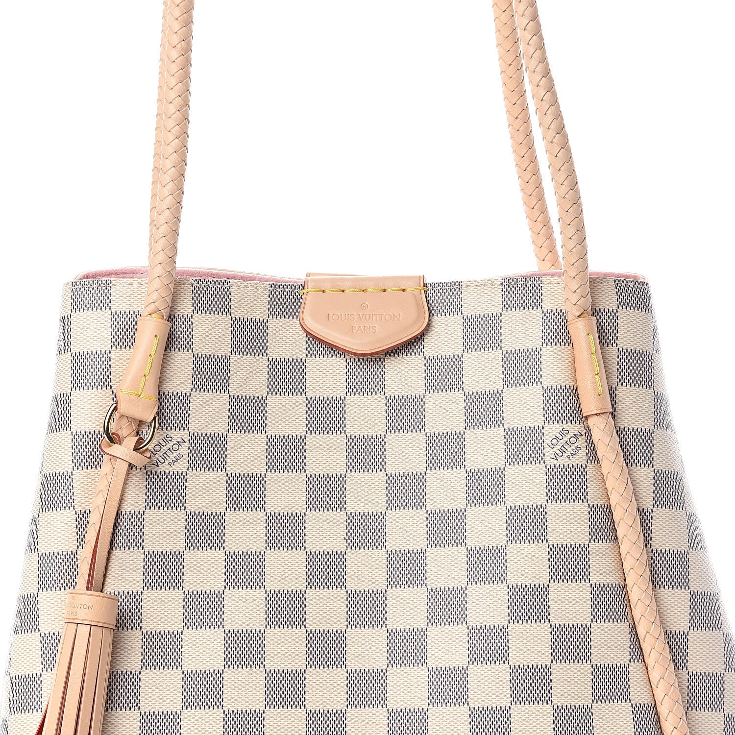 Louis Vuitton Damier Azur Propriano Rose Ballerine 9 of 9