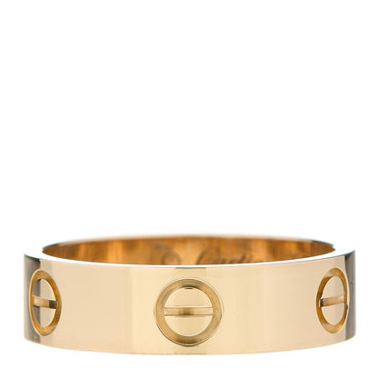 Cartier 18K Yellow Gold 5.5mm LOVE Ring 57 8 1 of 6