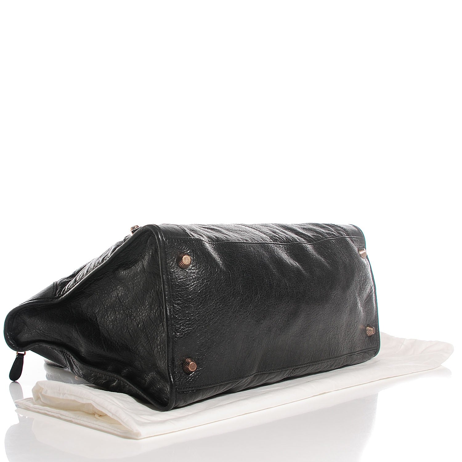 Balenciaga Agneau Giant 12 Rose Gold Hardware Work Black 4 of 11